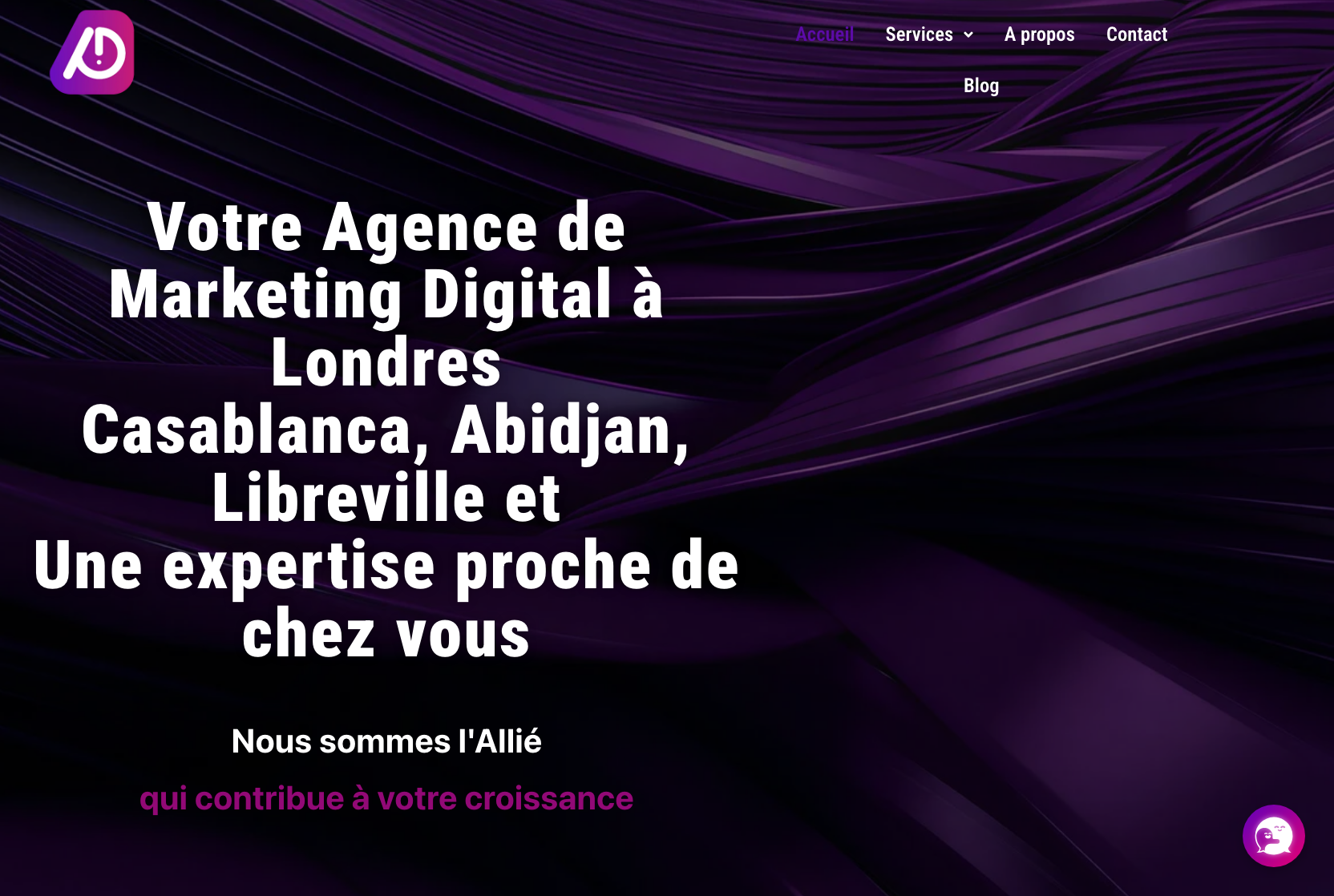 Aperçu du site AscendiaHub